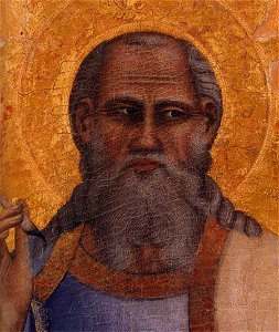 Nardo di Cione - St John the Evangelist (detail) - WGA16436