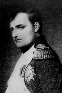Hippolyte Paul Delaroche (1797-1856) - Napoleon Bonaparte (1769-1821)  crossing the Alps