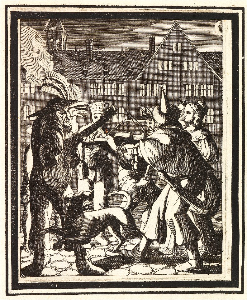 Narren-Spiegel Der Faß-Nachts-Narr 1730