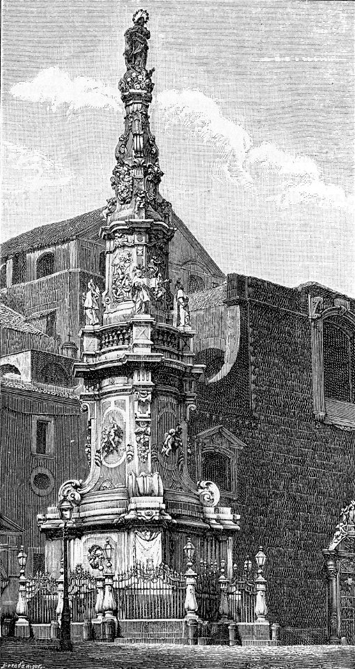 Napoli Obelisco Trinità Maggiore