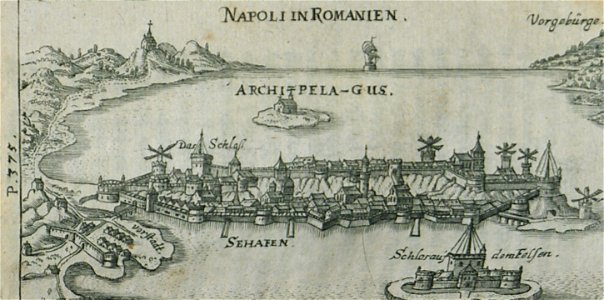 Napoli in Romanien - Busbeck Avgerii Gislenii Von - 1664
