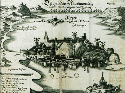 Napoli-Morea - Enderlin Jacob - 1686