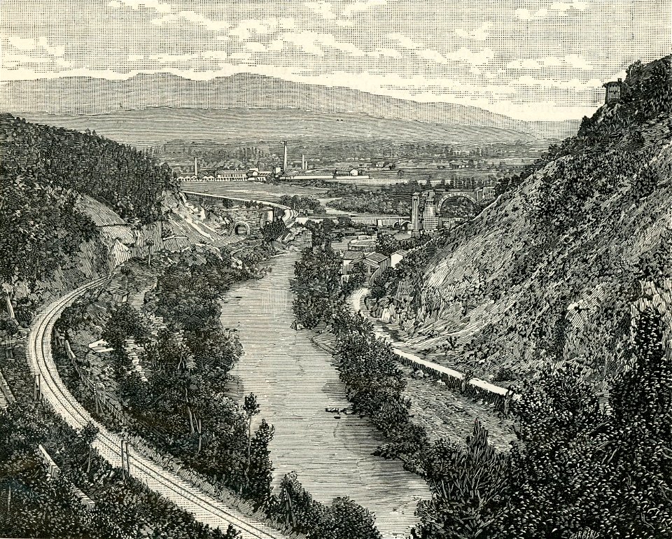 Narni ponte di Augusto gola della Nera