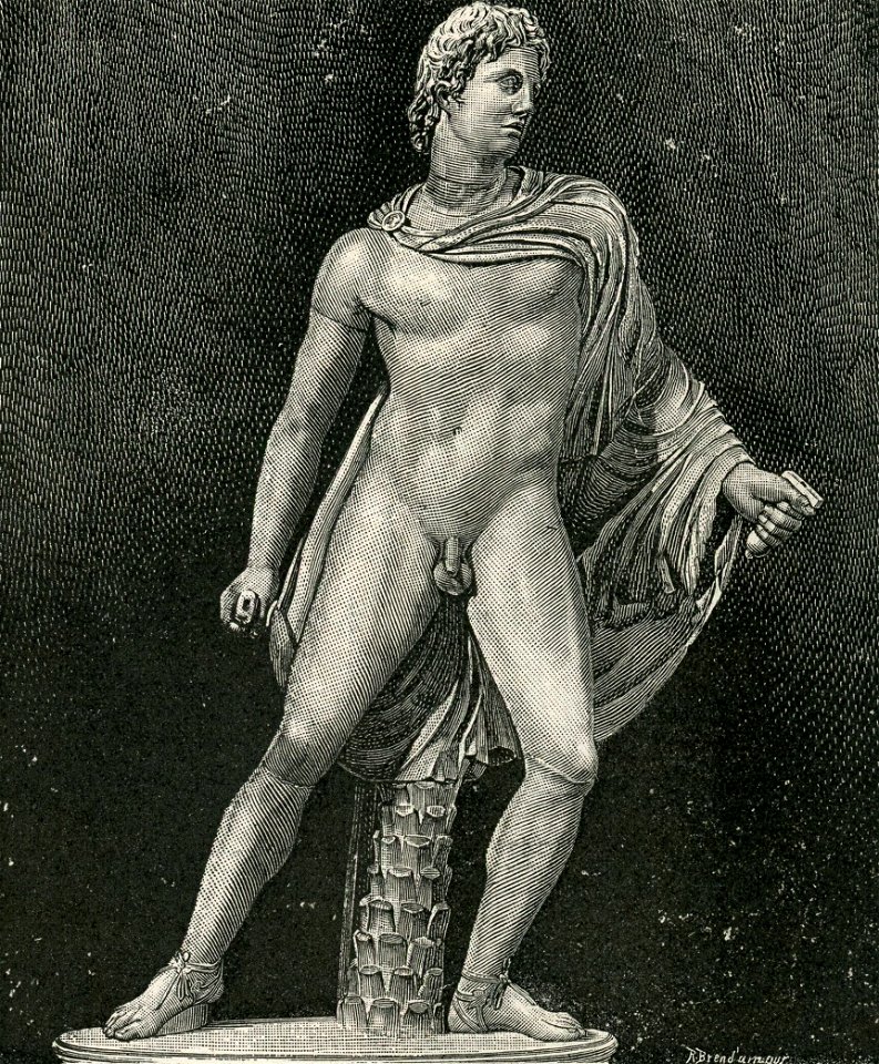 Napoli Museo Nazionale statua di atleta