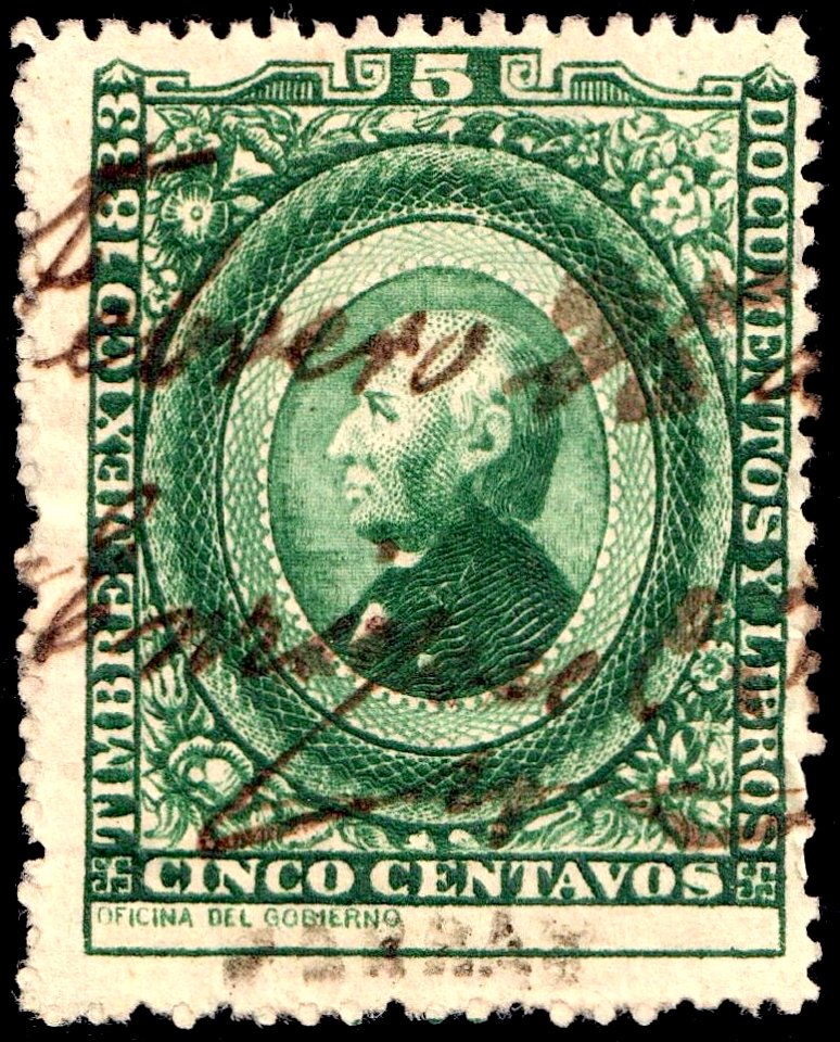 Mexico 1883 documents revenue F101