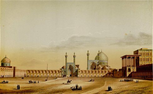 Naqsh-e Jahan Square by Pascal Coste