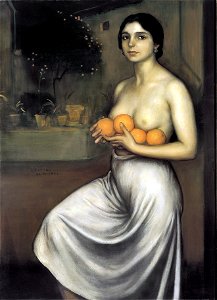 Naranjas y limones by Julio Romero de Torres