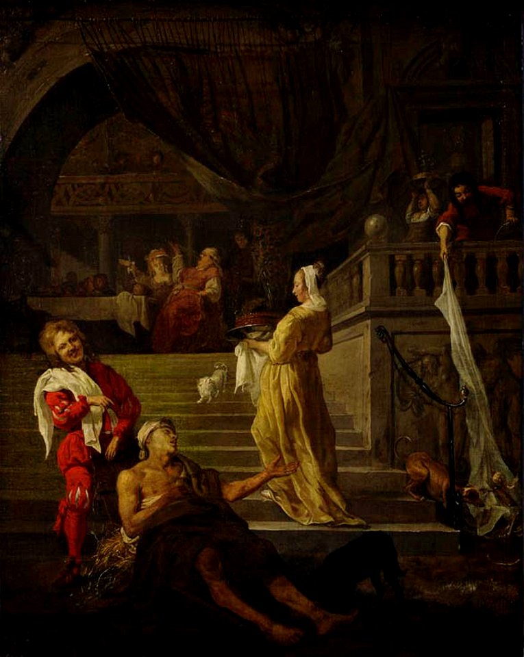 Metsu, Lazare et le mauvais riche