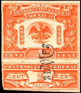 Mexico 1897-1898 revenue federal contribution 129