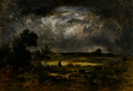 Narcisse Virgile Diaz de la Peña - The Storm - Walters 37121