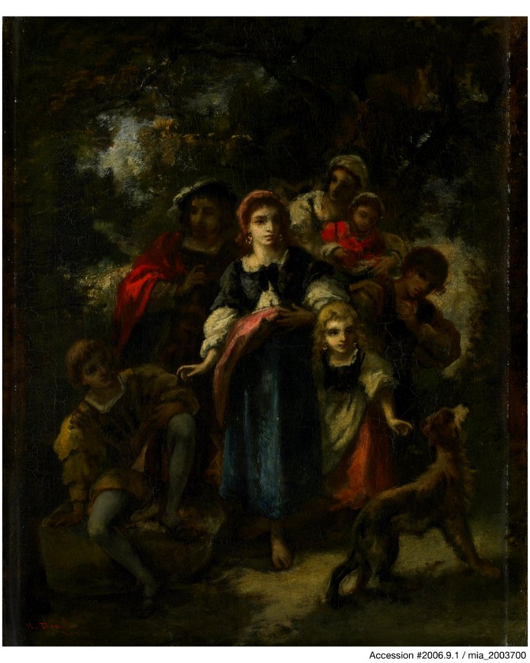Narcisse-Virgile Diaz de la Peña - Descent of the Bohemians - 2006.9.1 - Minneapolis Institute of Arts