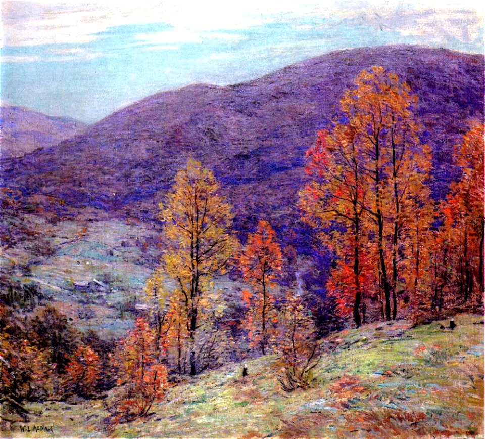 Willard Leroy Metcalf Autum Glory