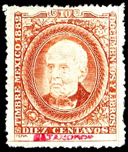 Mexico 1882 documents revenue F93A