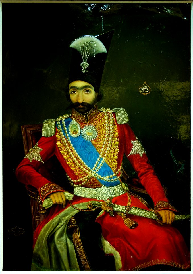 Nasser al-Din Shah Louvre MAO776