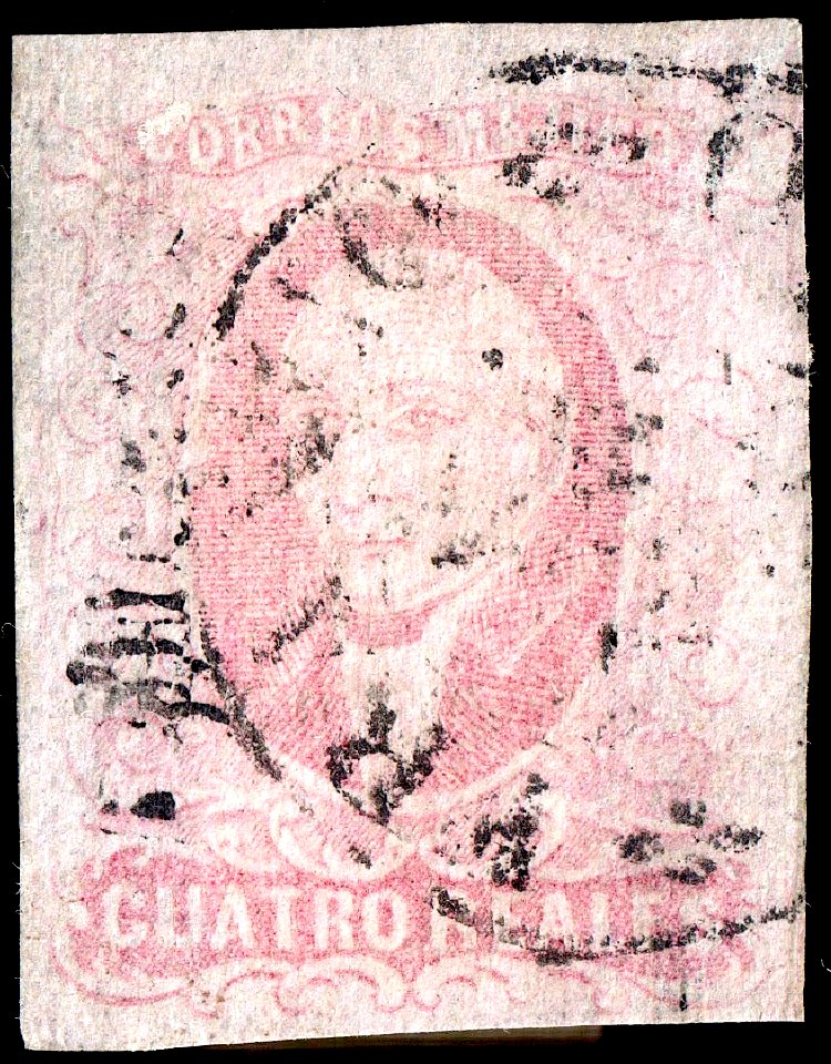 Mexico 1867 4r Sc45 used