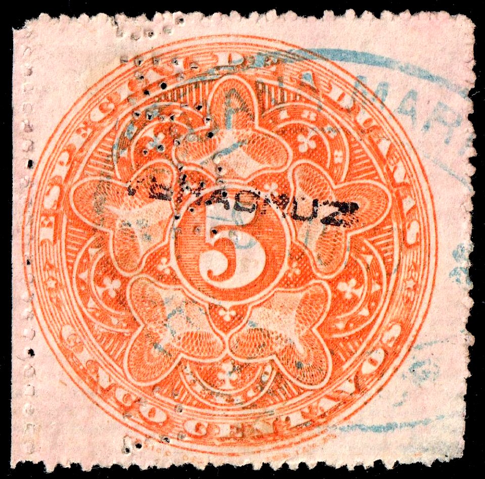 Mexico 1887 customs revenue 24