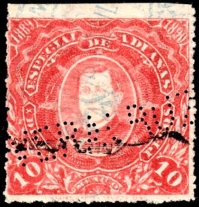 Mexico 1889-1890 customs revenue 10p 51