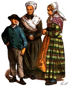 NassTrachtenbuch-T19-Bürgersleute aus Gemmerich (evangelisch) und Dahlheim (katholisch)