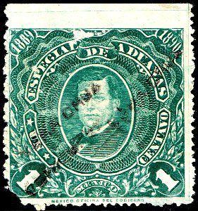 Mexico 1889-1890 customs revenue 45