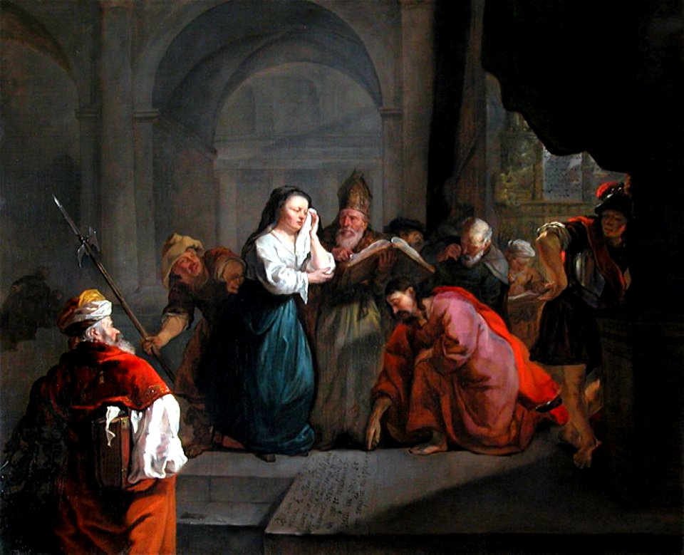 Metsu LeChristEtLaFemmeAdultere
