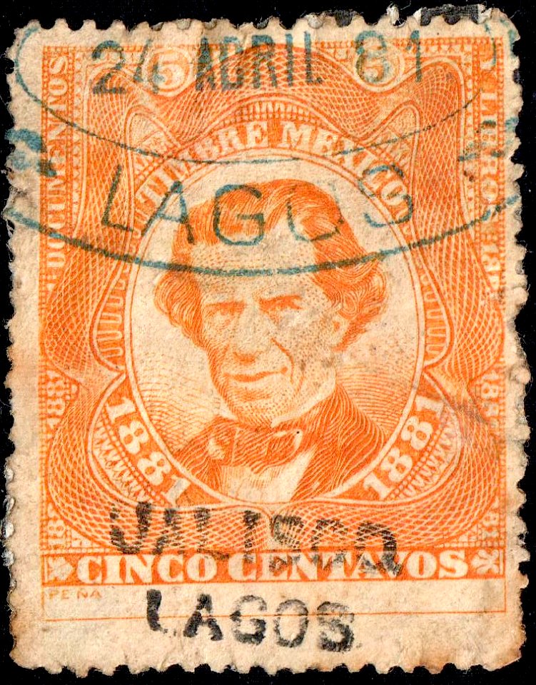 Mexico 1881 documents revenue F83A Jalisco Lagos
