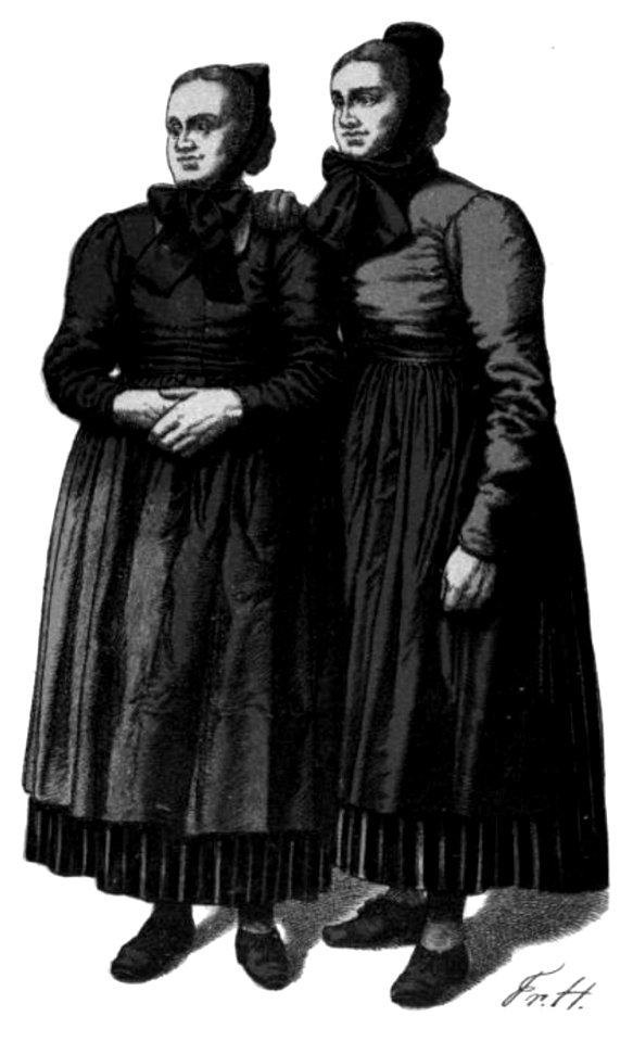 NassTrachtenbuch-T13-Bäuerinnen aus dem oberen Diezhölztal (Strassebersbach)