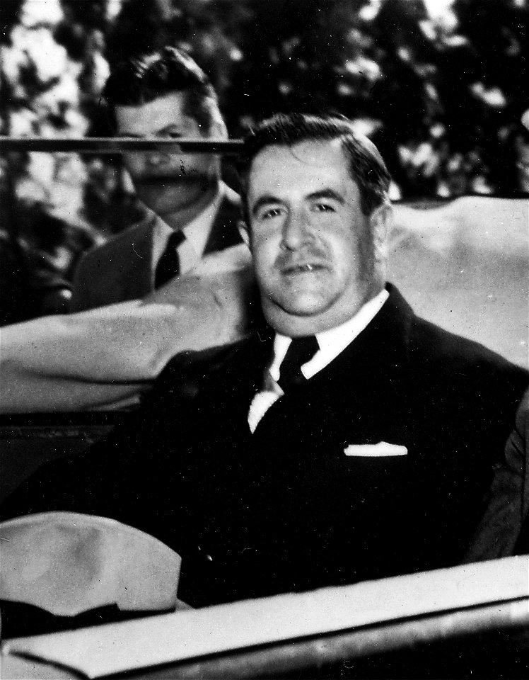 Mexican President Avila Camacho in Monterrey, Mexico - NARA - 196060