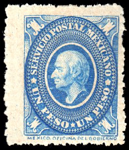 Mexico 1884 1P Sc161 unused