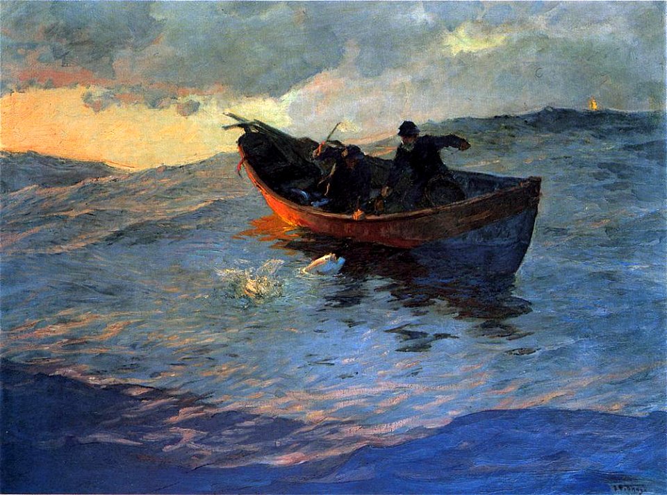 Willard Leroy Metcalf On the Suffolk Coast