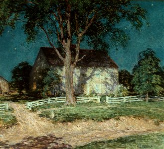 Willard Leroy Metcalf - Old Homestead Connecticut - 253-1915 - Saint Louis Art Museum