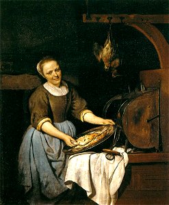 Gabriël Metsu - The Cook - WGA15096