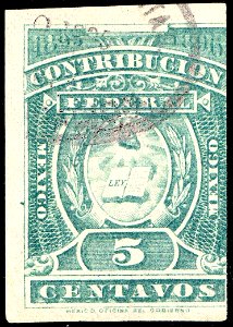Mexico 1895-1896 revenue federal contribution 120