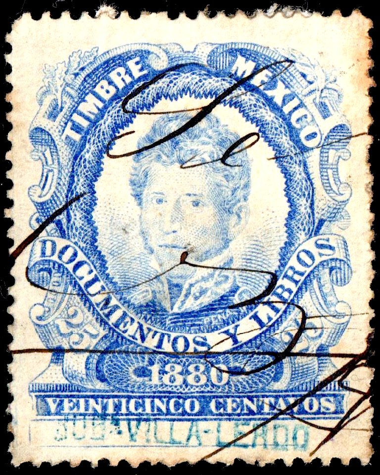 Mexico 1880 revenue F76 Villa-Lerdo