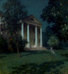 Willard Leroy Metcalf - May Night (1906)