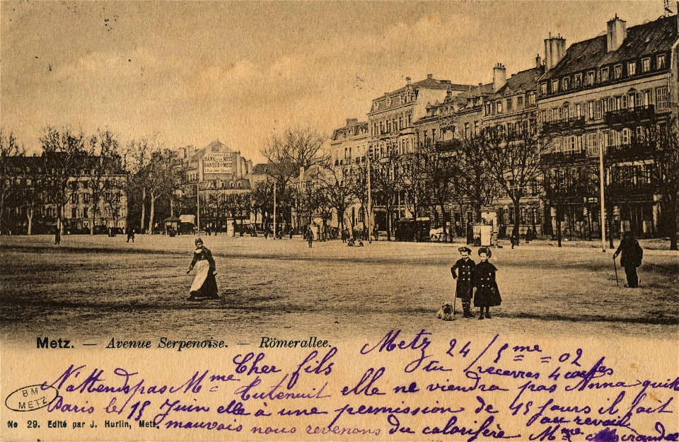 Metz - Avenue Serpenoise - Römerallee FIC MUT 0562