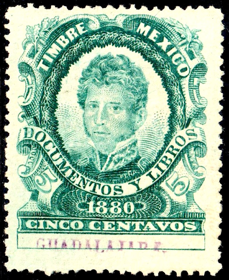Mexico 1880 revenue F74 Guadalajara