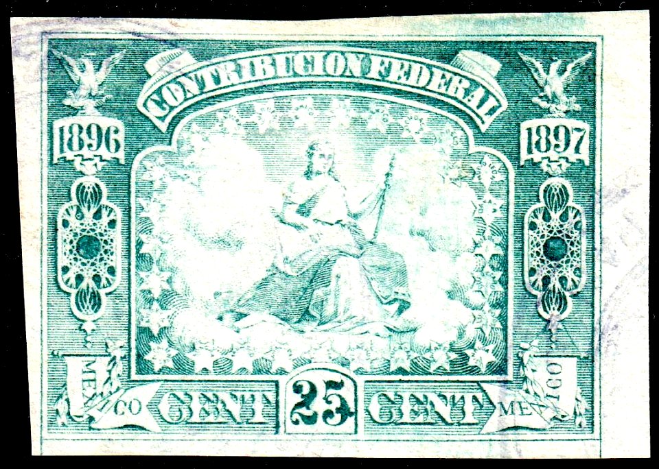 Mexico 1896-1897 revenue federal contribution 126