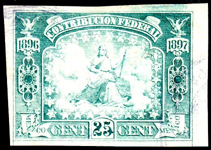 Mexico 1896-1897 revenue federal contribution 126