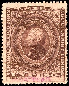 Mexico 1883 documents revenue F105