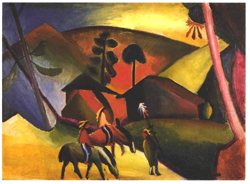 Native-aericans-on-horses