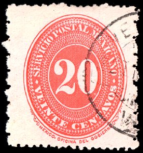 Mexico 1890-95 20c Sc240A used