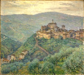 Willard Leroy Metcalf - Pelago-Tuscany (1913)