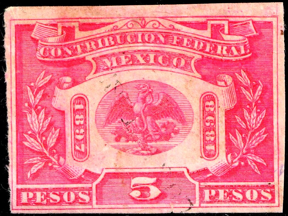 Mexico 1897-1898 revenue federal contribution 133
