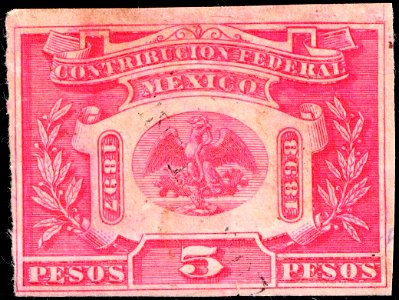 Mexico 1897-1898 revenue federal contribution 133