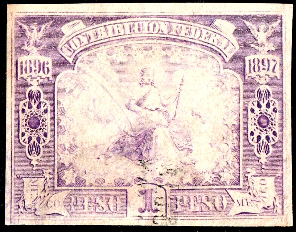 Mexico 1896-1897 revenue federal contribution 127