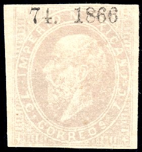 Mexico 1866 7c Sc26 unused