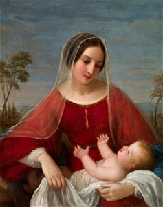 Natale Schiavoni – Madonna con bambino