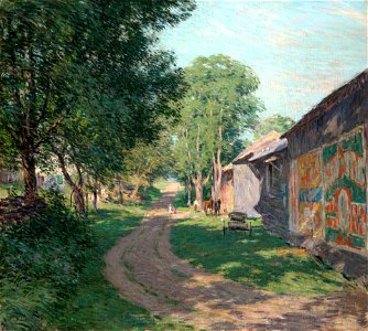 Willard Leroy Metcalf - Midsummer Shadow - 1976.55 - Yale University Art Gallery
