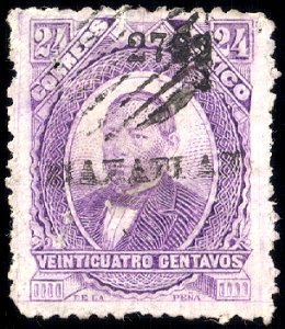 Mexico 1882 24c Sc138 27-82 MAZATLAN