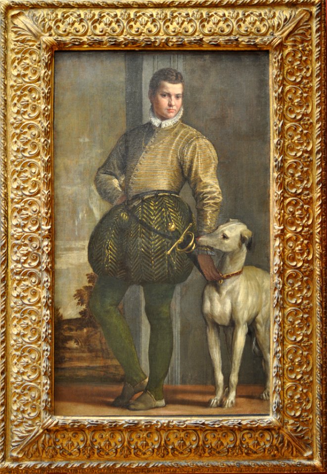 Metropolitan Museum of Art, Veronese, Boy with a Greyhound-1